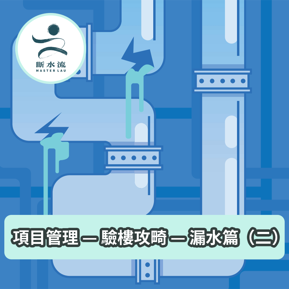 項目管理 — 驗樓攻畸 — 漏水篇（二）